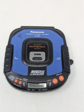 Panasonic Portable CD Player Mash Shock Wave SL-SW405 -  READ